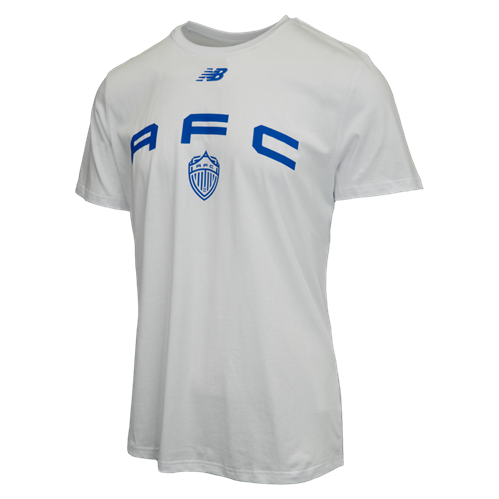 NEW BALANCE AUCKLAND FC CASUAL TEE WHITE