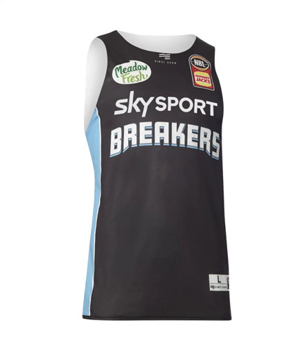 FIRST EVER NZ BREAKERS REVERSIBLE TRAINING JERSEY
