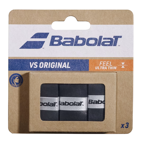 BABOLAT VS ORIGINAL OVERGRIP BLACK (3 PACK)