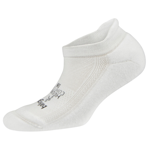 BALEGA HIDDEN COMFORT NO-SHOW SOCKS - WHITE