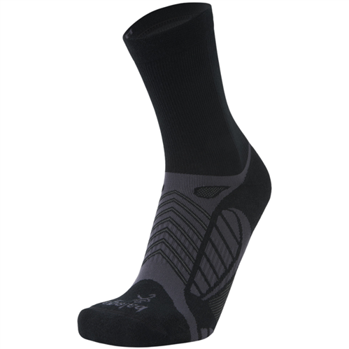 BALEGA ULTRALIGHT CREW SOCKS - BLACK