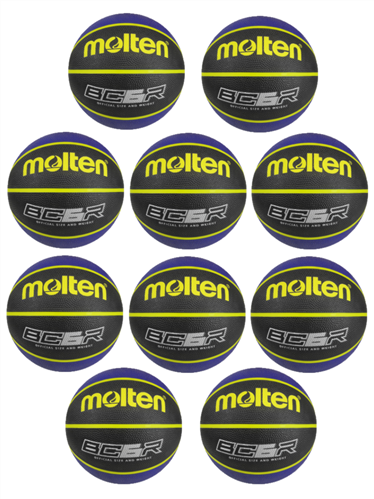 MOLTEN BCR RUBBER 10 PACK BLUE/BLACK
