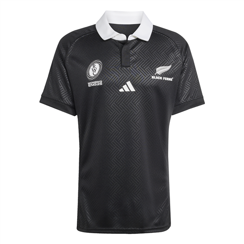 ADIDAS BLACK FERNS MEN'S FIT RWC JERSEY