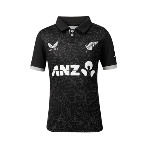 CASTORE BLACKCAPS KID'S ODI REPLICA SHIRT