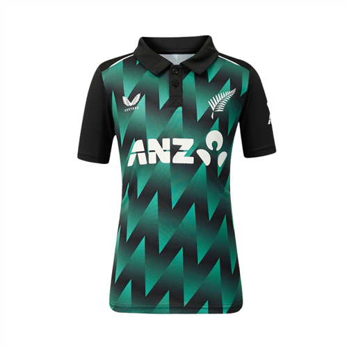 CASTORE BLACKCAPS KIDS' T20 REPLICA SHIRT