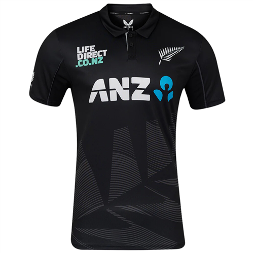 CASTORE BLACKCAPS ODI REPLICA SHIRT