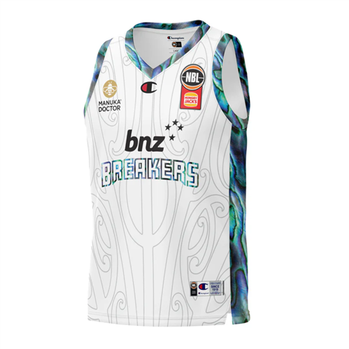 CHAMPION NZ BREAKERS KIDS' INDIGENOUS SINGLET