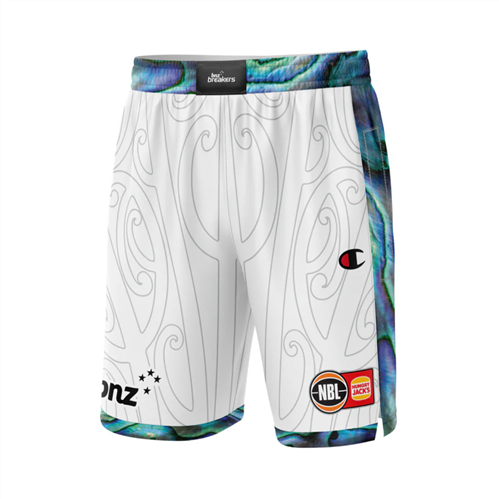 CHAMPION NZ BREAKERS KIDS' INDIGENOUS SHORTS
