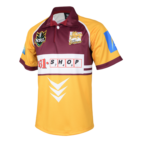NRL HERITAGE BRISBANE BRONCOS 1999 ALTERNATE JERSEY
