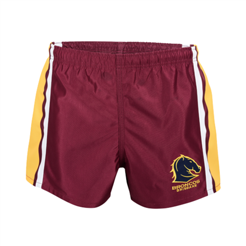 NRL HERITAGE BRISBANE BRONCOS 2000 RETRO SUPPORTER SHORTS