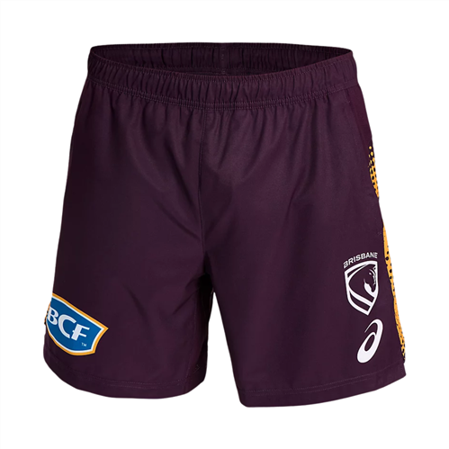 ASICS BRISBANE BRONCOS TRAINING SHORTS