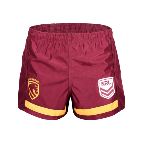 NRL HERITAGE BRISBANE BRONCOS SUPPORTER SHORTS