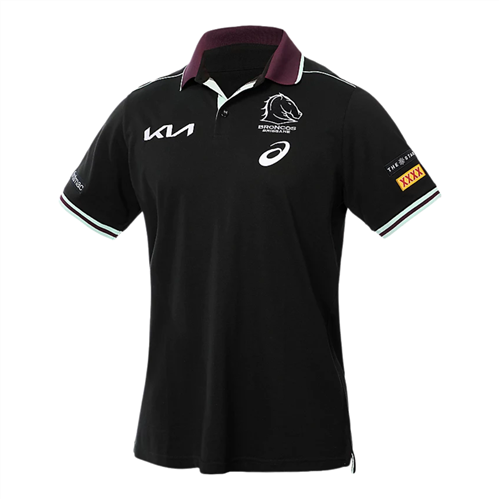 ASICS BRISBANE BRONCOS TEAM POLO