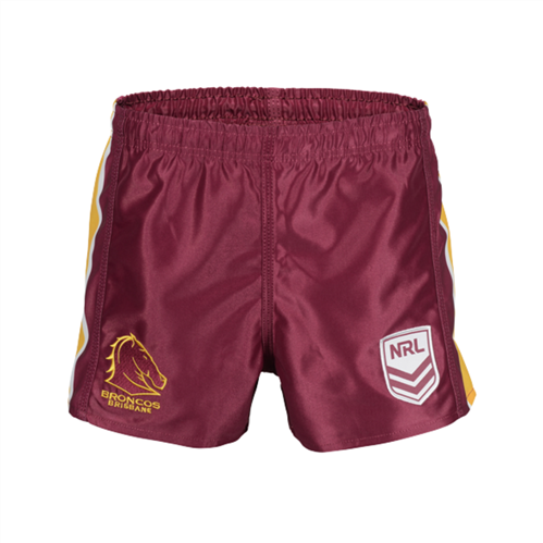 NRL HERITAGE BRISBANE BRONCOS 2025 SUPPORTER SHORTS