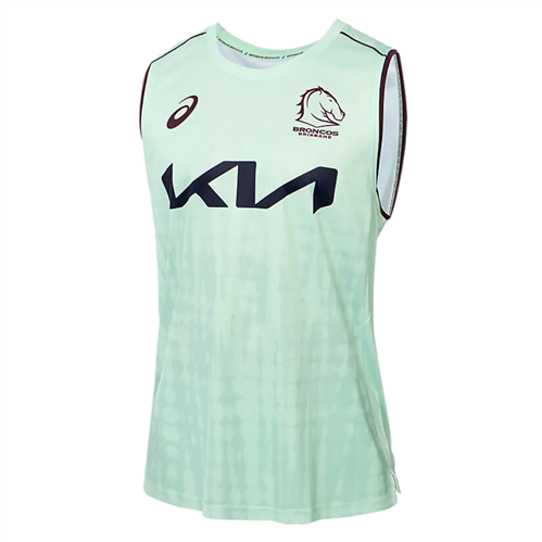 ASICS BRISBANE BRONCOS TRAINING SINGLET
