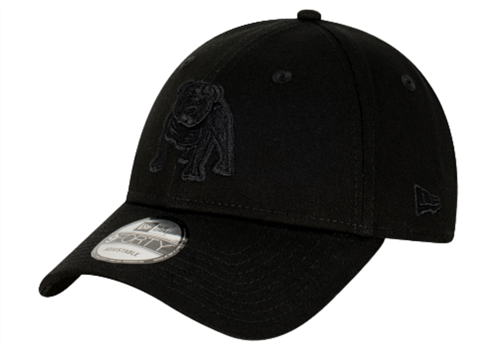 NEW ERA CANTERBURY BULLDOGS  9FORTY BLACK LOGO SNAPBACK