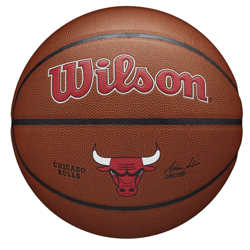 WILSON NBA TEAM COMPOSITE BASKETBALL BULLS