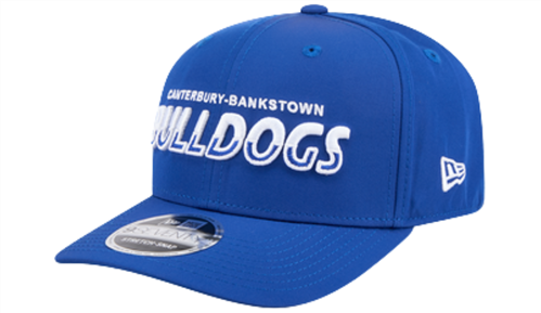 NEW ERA CANTERBURY BULLDOGS SPLIT SCRIPT 9SEVENTY SNAPBACK