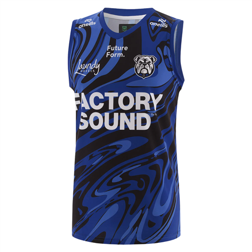 O'NEILLS CANTERBURY BULLDOGS TRAINING SINGLET ROYAL
