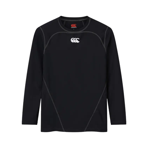 CCC KIDS' BASELAYER LONG SLEEVE TOP BLACK