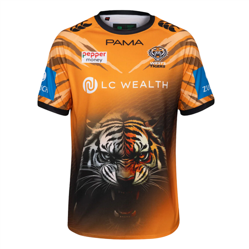 CCC WESTS TIGERS TRAINING TEE