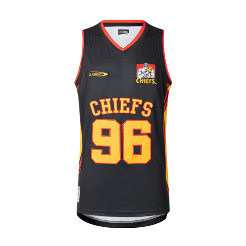 CLASSIC CHIEFS KIDS' BASKETBALL SINGLET