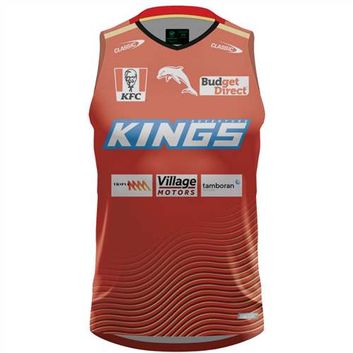 CLASSIC DOLPHINS TRAINING SINGLET RED