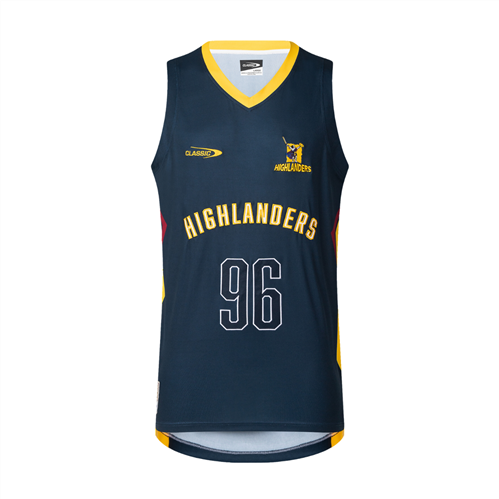 CLASSIC HIGHLANDERS KIDS' BASKETBALL SINGLET