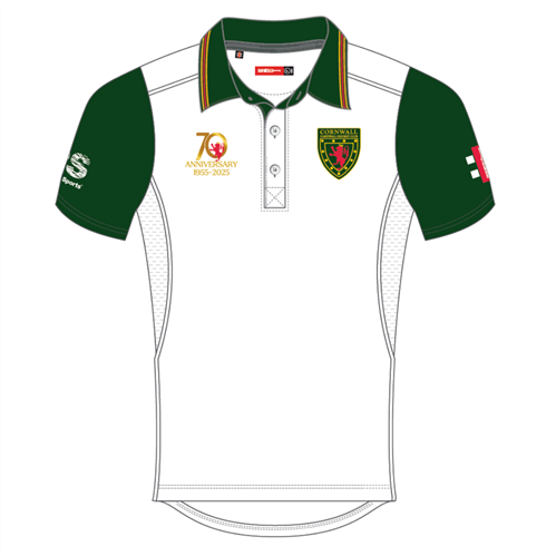 GRAY-NICOLLS CORNWALL 70 YEAR SENIOR CLUB SHIRT