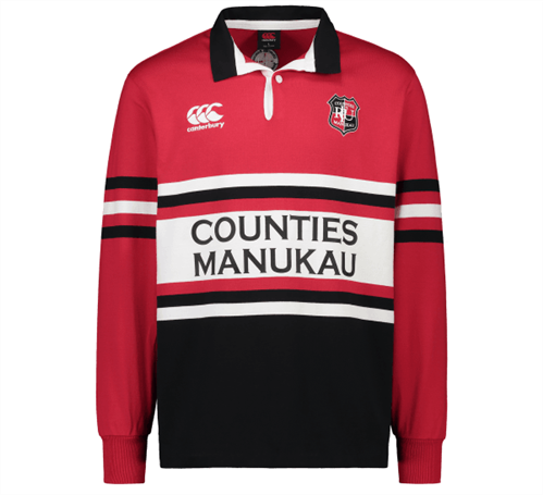 CCC COUNTIES MANUKAU REPLICA LS JERSEY