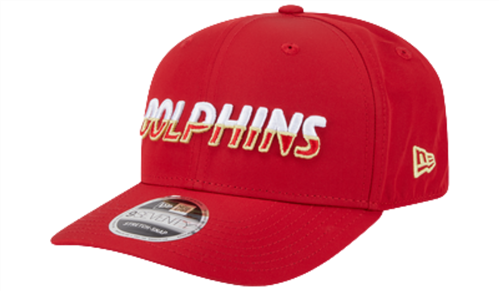 NEW ERA DOLPHINS SPLIT SCRIPT 9SEVENTY SNAPBACK