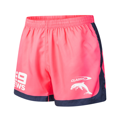 CLASSIC DOLPHINS GYM SHORTS PINK