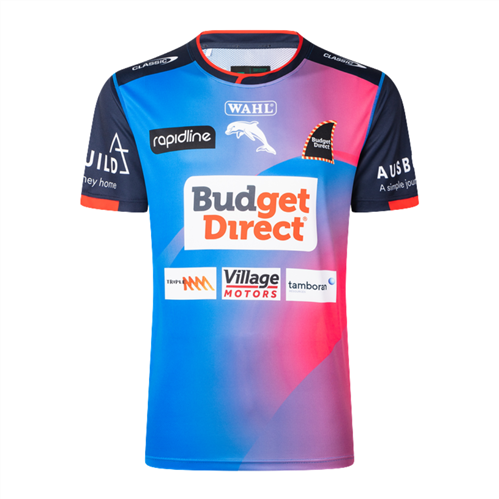 CLASSIC DOLPHINS PRO TRAINING TEE BLUE/PINK