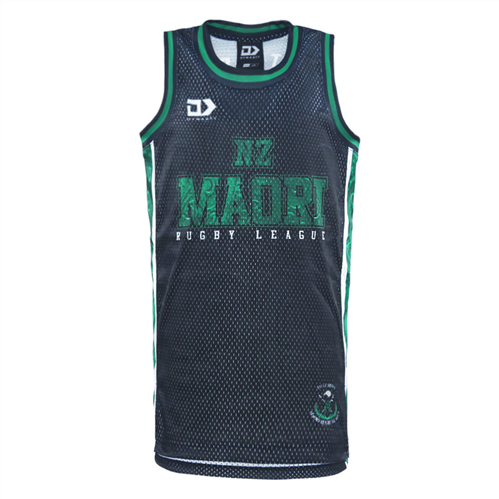 DYNASTY MAORI RUGBY LEAGUE BASKETBALL SINGLET