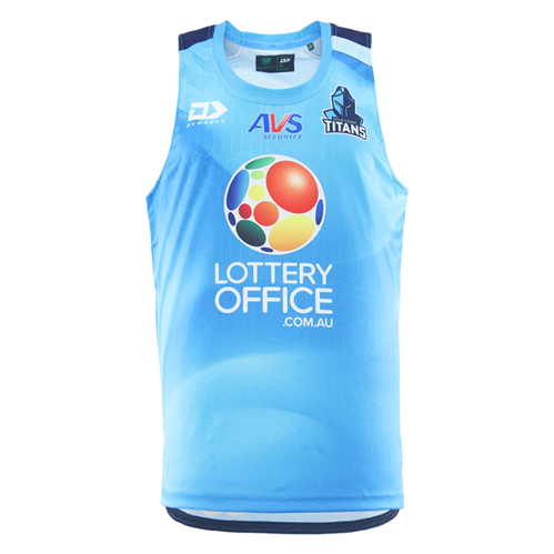 DYNASTY GOLD COAST TITANS TRAINING SINGLET