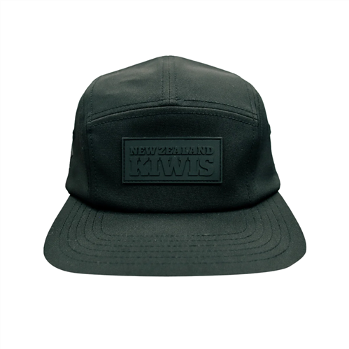 DYNASTY NZRL KIWIS 5 PANEL CAP BLACK LOGO