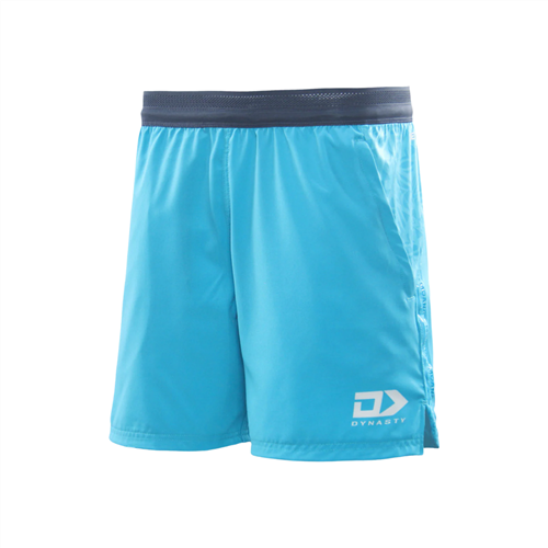 DYNASTY MOANA PASIFIKA KIDS' GYM SHORTS TEAL