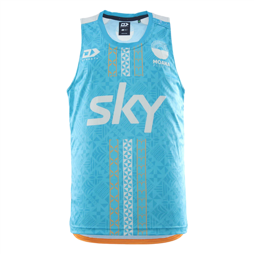 DYNASTY MOANA PASIFIKA TRAINING SINGLET TEAL
