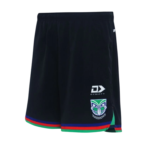 DYNASTY NZ WARRIORS GYM SHORTS BLACK