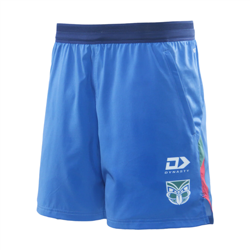 DYNASTY NZ WARRIORS GYM SHORTS BLUE