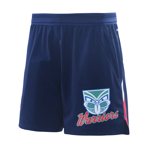 DYNASTY NZ WARRIORS GYM SHORTS NAVY