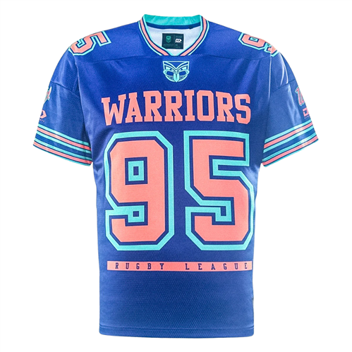 DYNASTY NZ WARRIORS MAGIC ROUND GRIDIRON TEE