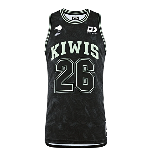 DYNASTY NZRL KIWIS BASKETBALL SINGLET