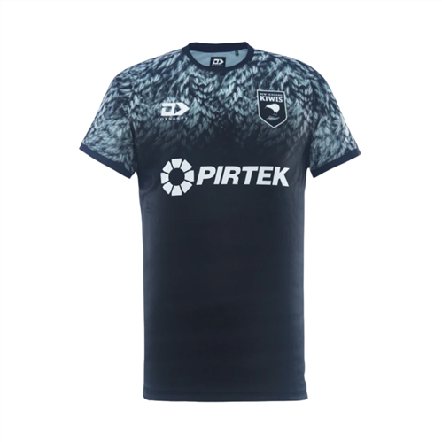 DYNASTY NZRL KIWIS KIDS' TRAINING TEE SILVER
