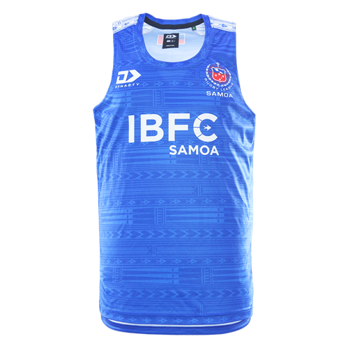 DYNASTY TOA SAMOA TRAINING SINGLET ROYAL
