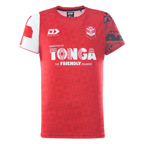 DYNASTY TONGA TRAINING TEE RED