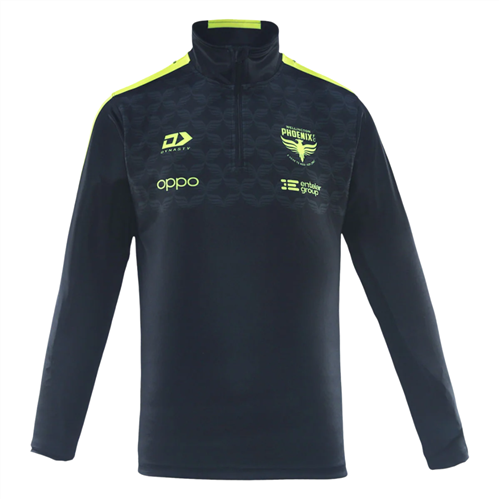DYNASTY WELLINGTON PHOENIX QUARTER ZIP LONG SLEEVE TEE