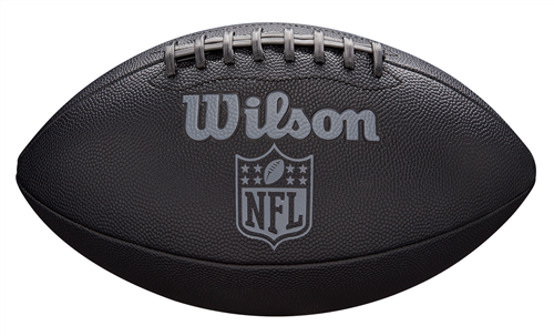 WILSON OFFICIAL NFL REPLICA FOOTBALL JET BLACK