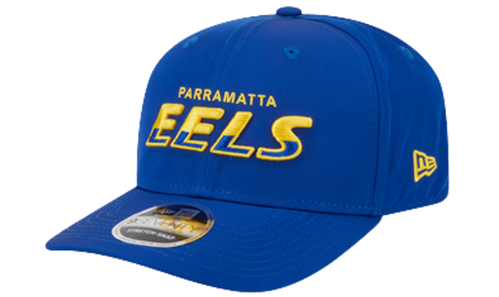 NEW ERA PARRAMATTA EELS SPLIT SCRIPT 9SEVENTY SNAPBACK