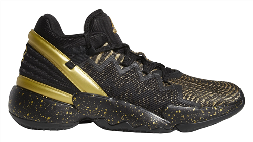 ADIDAS D.O.N. ISSUE #2 CORE BLACK/GOLD/WHITE